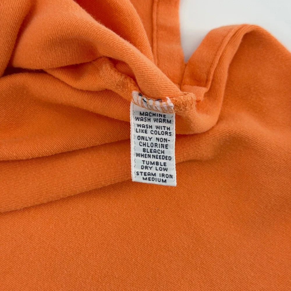 Polo Ralph Lauren Polo Shirt Mens‎ XL Orange Blue Pony Logo Pique Cotton Preppy